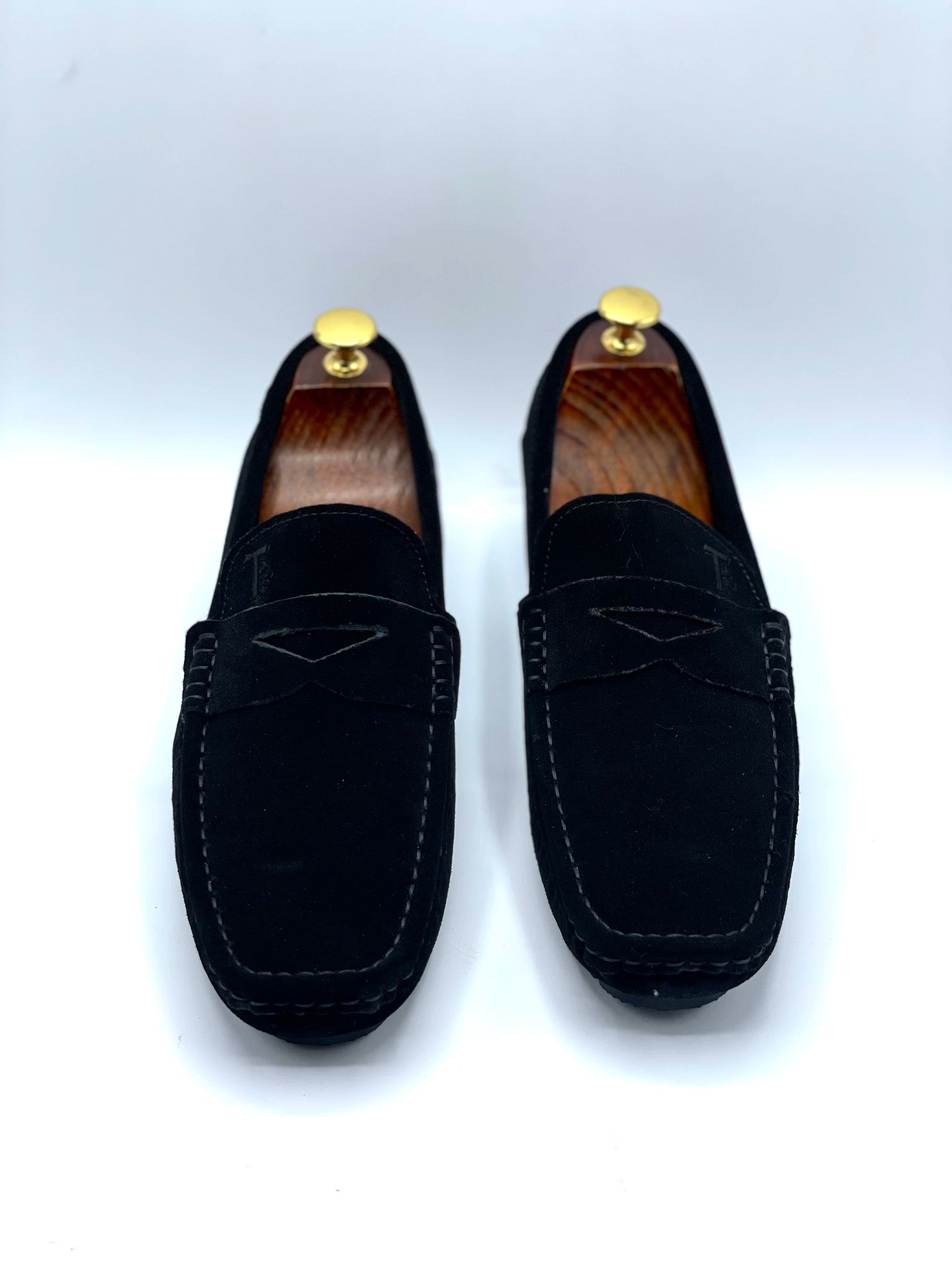 Men's Moccasins Tod's Suede Shoe (Black)