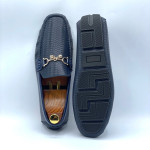 Men's Moccasins Tassel Shoe (Blue)