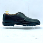 Men's Semiformal Lace-up Shoe with Chunky Sole (Black)