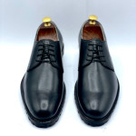 Men's Semiformal Lace-up Shoe with Chunky Sole (Black)