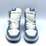 Air Jordan's 1 Hyper Royal Smoke Grey