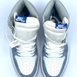 Air Jordan's 1 Hyper Royal Smoke Grey